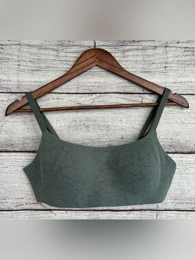 Aerie Olive Lace Wireless Bralette